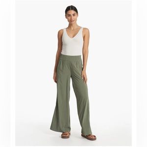 Vuori Villa Wideleg Pant - Pistachio XS